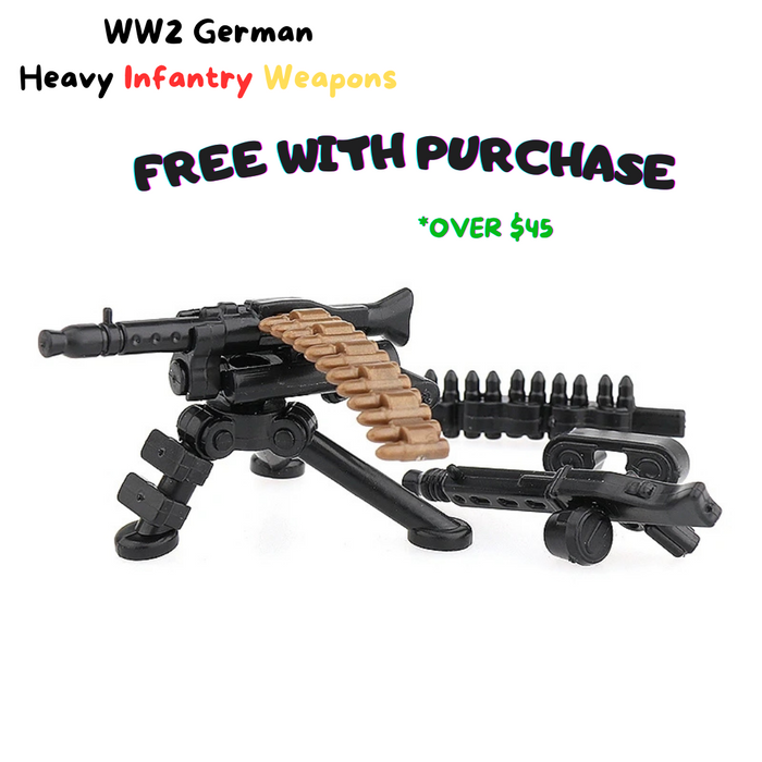 📢FREE WITH PURCHASE 2024: WW2 German Heavy Infantry Weapons
