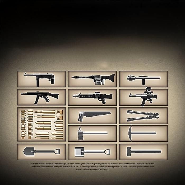 WW2 German Panther Ausführung.G Medium Tank