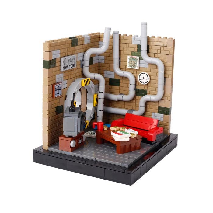 The underground Sewer Home brick built kit