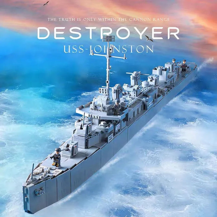 WW2 US Navy USS Johnston (DD-557) Destroyer