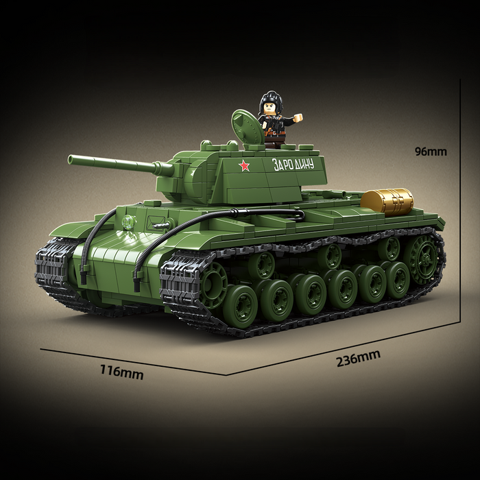WW2 Soviet KV-1 (M-1941) Heavy Tank build kit