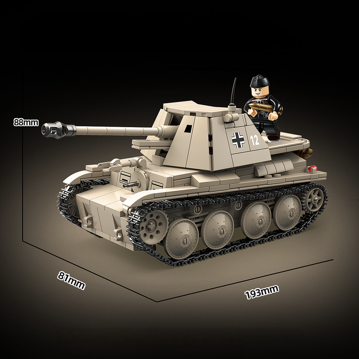 WW2 German Marder III H Tank Destroyer