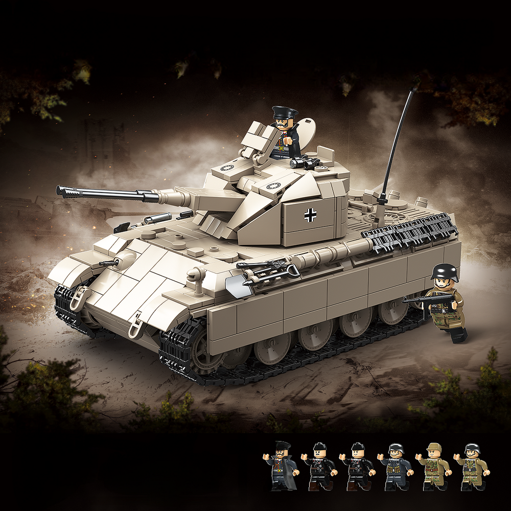 WW2 German Army Flakpanzer V "COELIAN" SPAAG