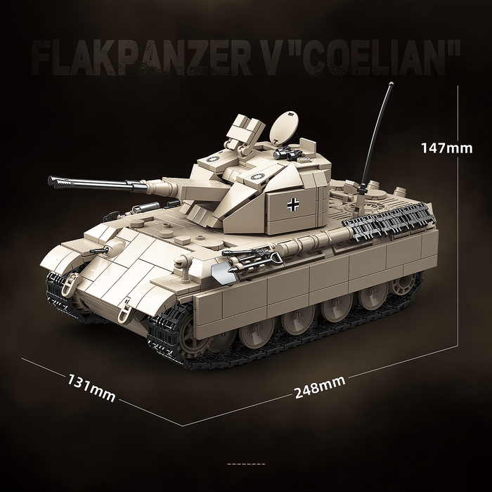 WW2 German Army Flakpanzer V "COELIAN"