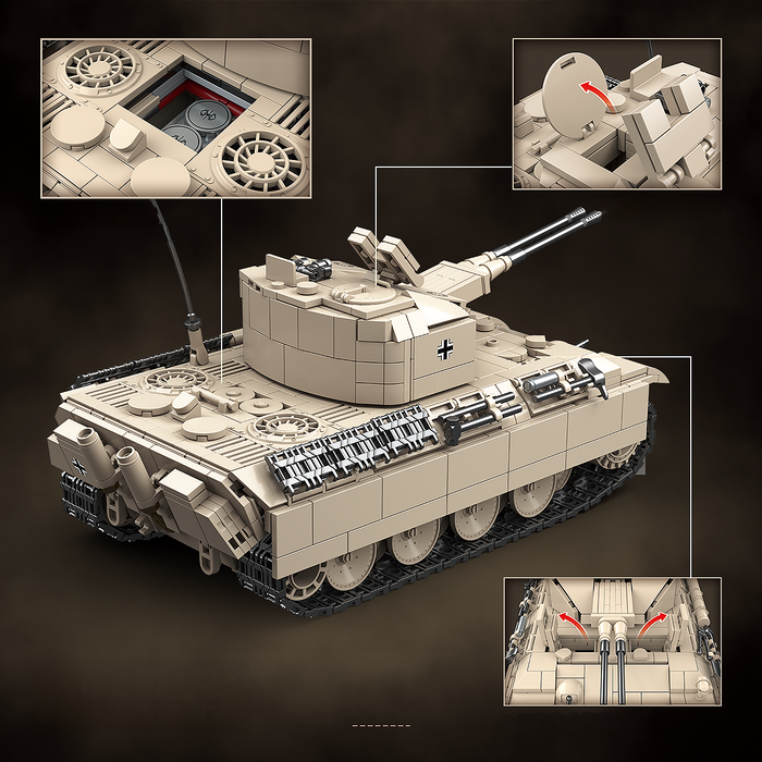WW2 German Army Flakpanzer V "COELIAN"