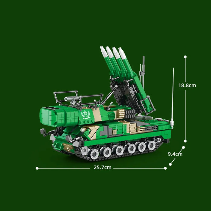 Soviet BUK-M1 "SAM" Air Defence System