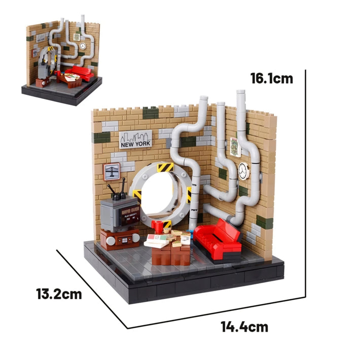 The Sewer Home brick built kit