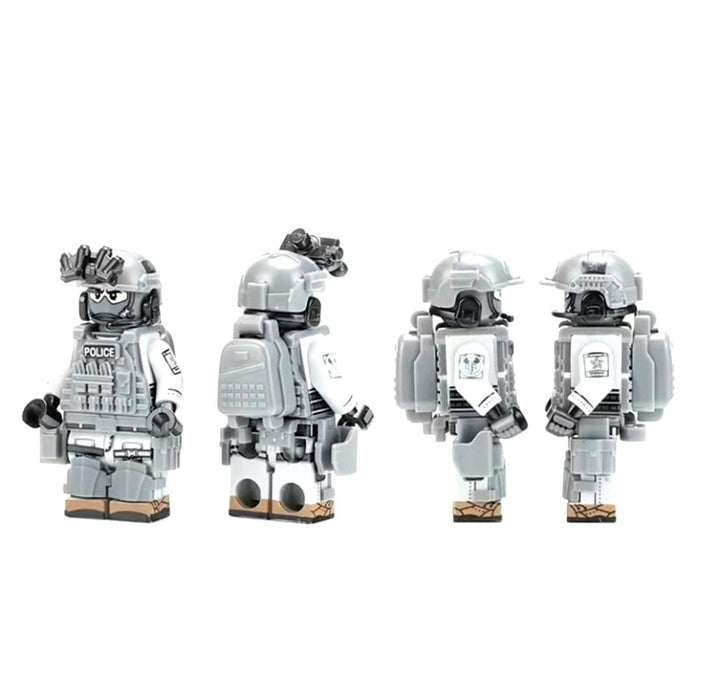 Hong Kong RRT Police Team in gear