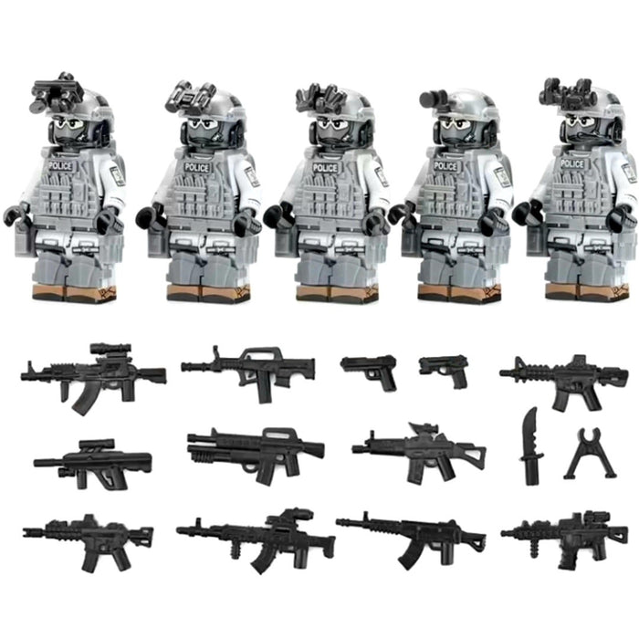 Hong Kong RRT Police Team x5