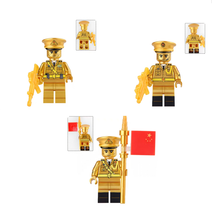 PLA Military Command Senior Officers "Golden"