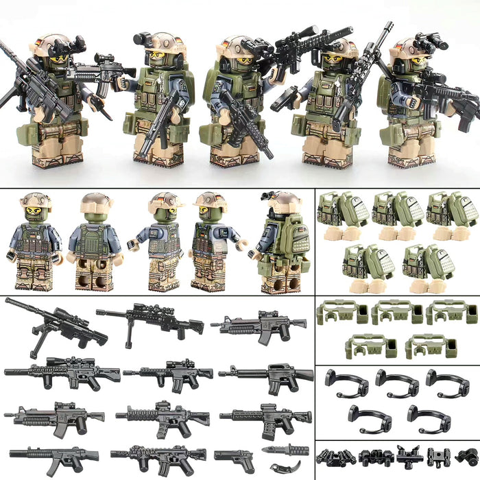 German Army Kommando Spezialkräfte "KSK" x5