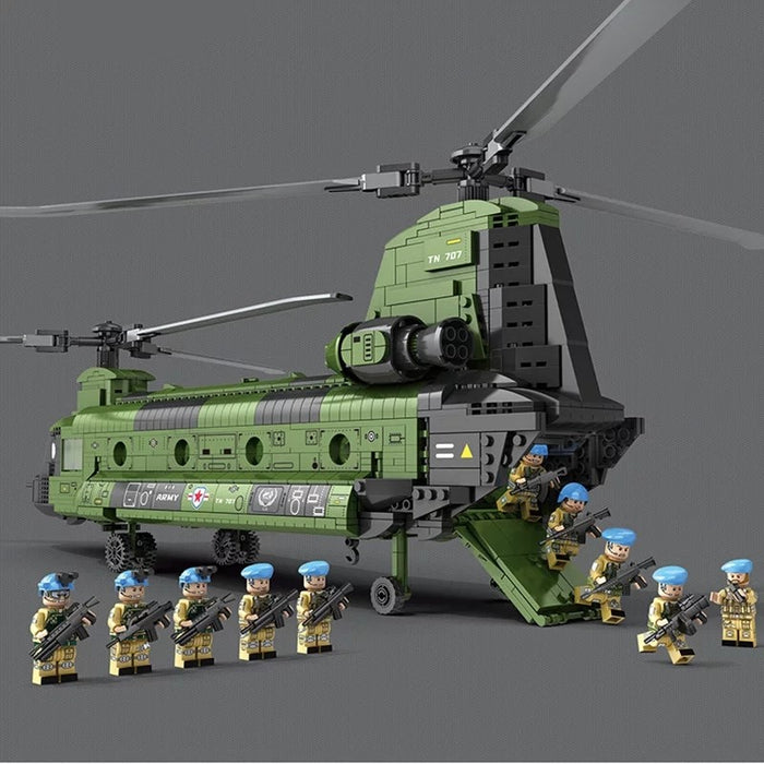 US Army CH-47 Chinook Transport Helicopter
