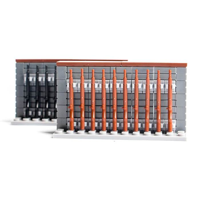 MOC 98k Rifle rack brick built