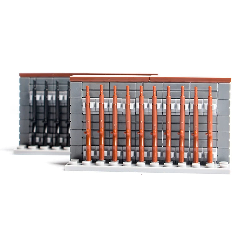 MOC 98k Rifle rack brick built