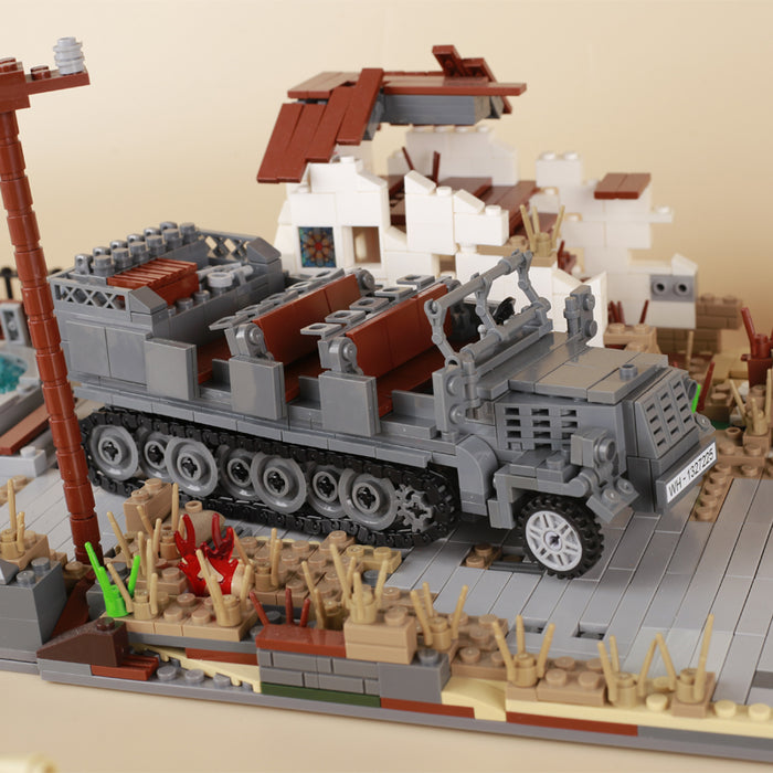 WW2 German Army Sd.Kfz. 7 Half-Track MOC