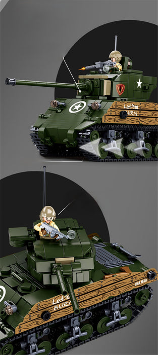 WW2 US 5th Marine Division M4A3 (76W) Sherman Tank