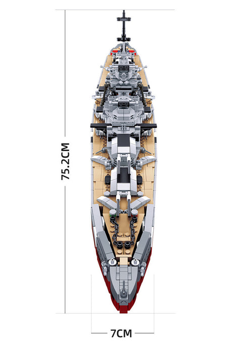 WW2 German Kriegsmarine Bismark Battleship