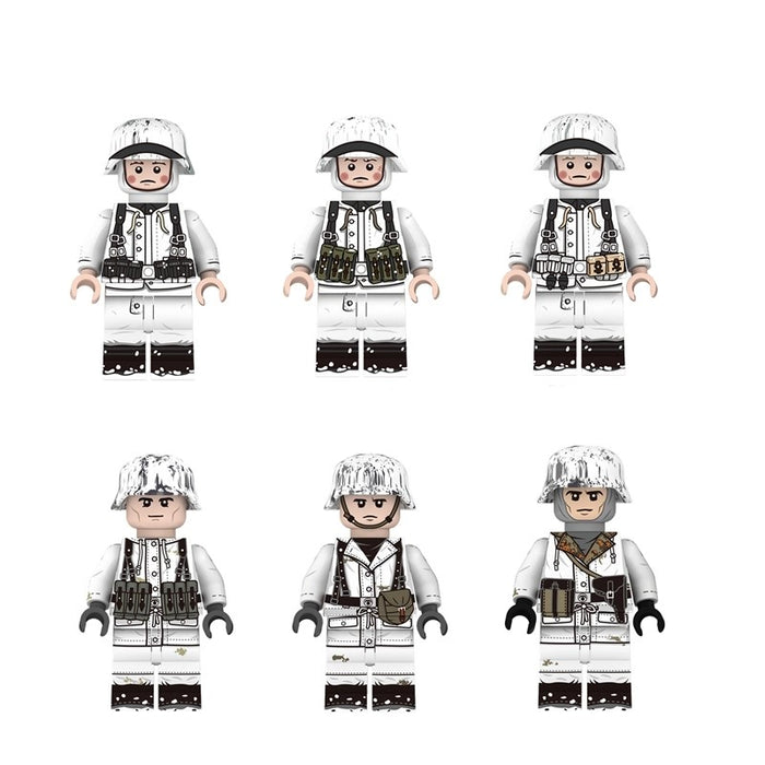 WW2 German 6th Army in Winter Parka x6