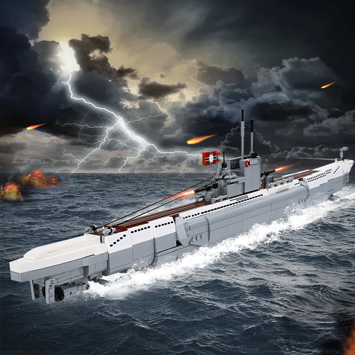 WW2 German Kriegsmarine U-48 Type VIIB U-boat