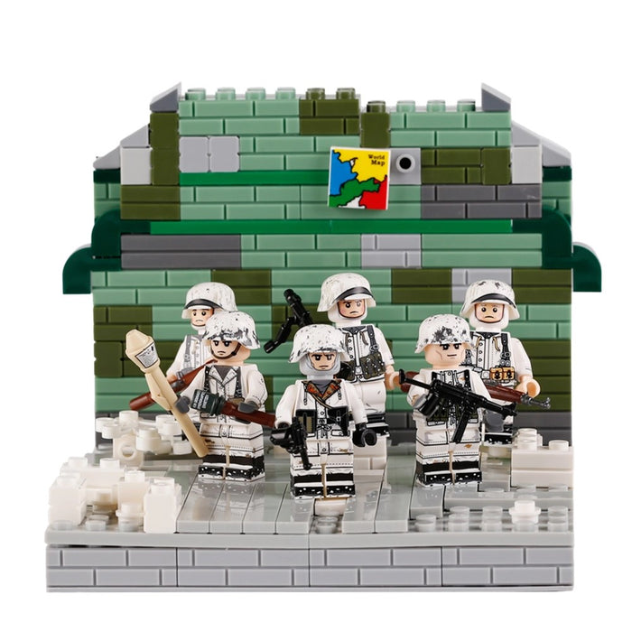 WW2 German 6th Army in Winter Parka x6