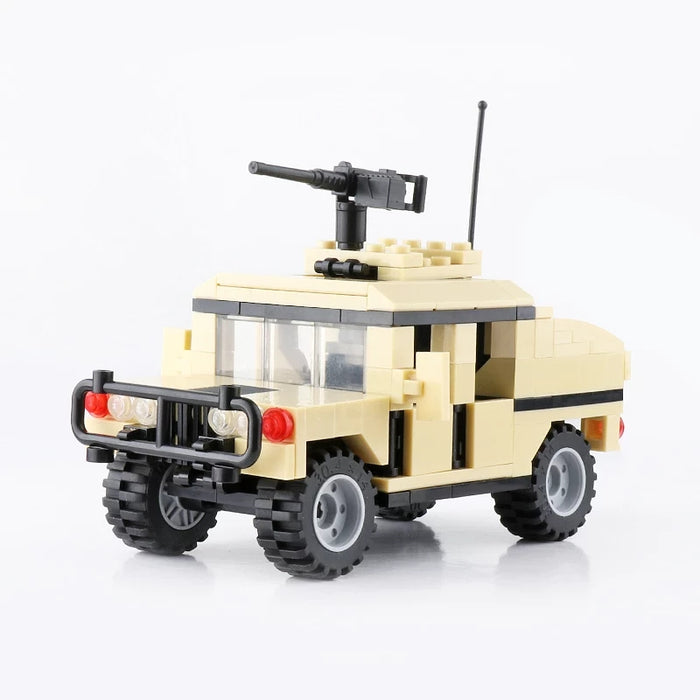 custom HMMWV M102 bricks