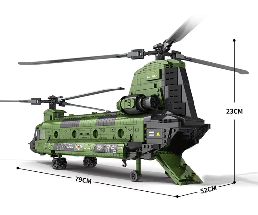 US Army CH-47 Chinook Transport Helicopter