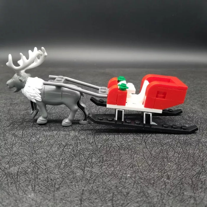 custom lego Santa's Sleigh Christmas toy