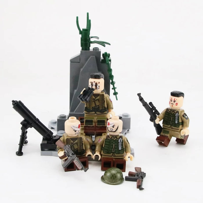 WW2 US Army Military Medic Team