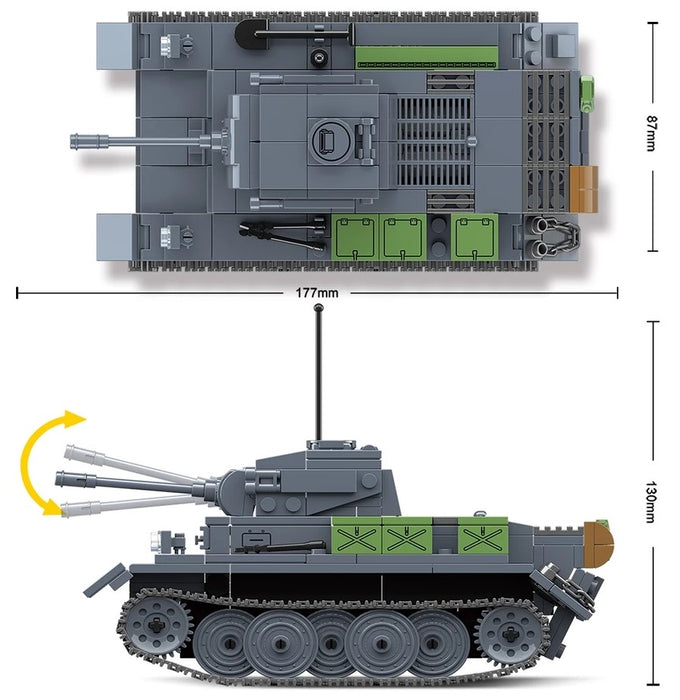 WW2 German Panzer II Ausf. L "Luchs"