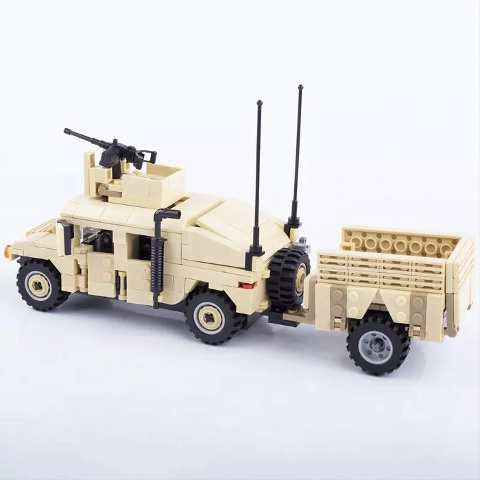 US Army HMMWV M1025 and trailer