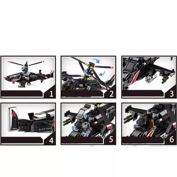 Russian Air Force Ka-50 "Black Shark" Attack Helicopter