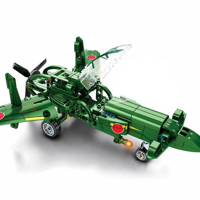 WW2 Japanese Kyūshū J7W Shinden Fighter