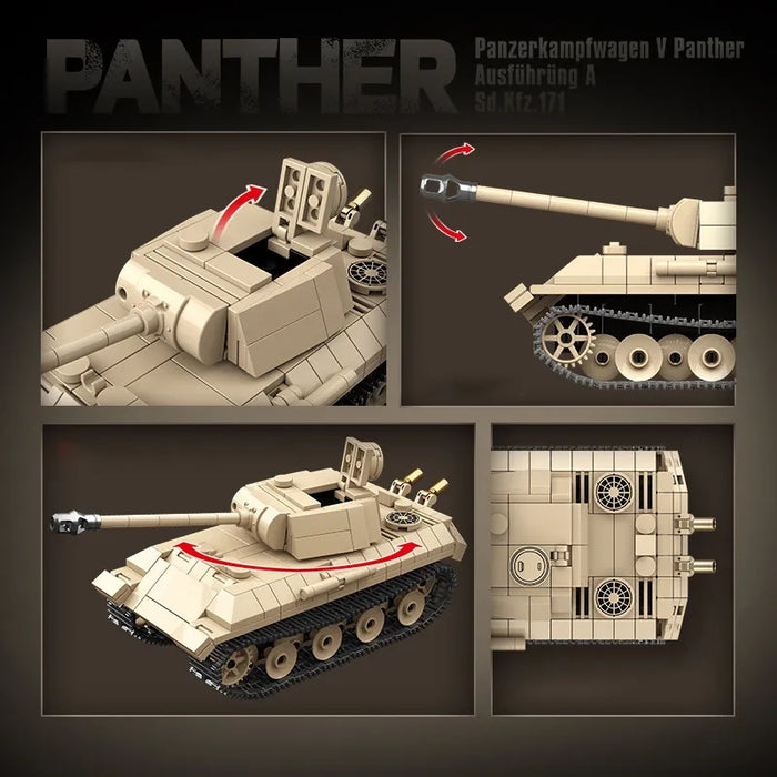 WW2 Panther Ausfuhrung A Medium Tank (Mini)