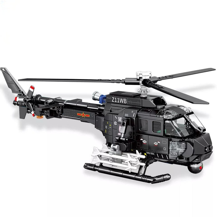 PLA Z-11WB Light Attack Helicopter build kit