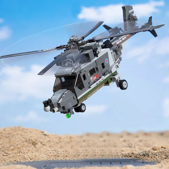 Britsh Royal Navy Lynx HMA.8 Multipurpose Helicopter