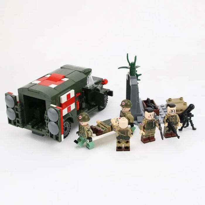 WW2 US Army Military Medic Team