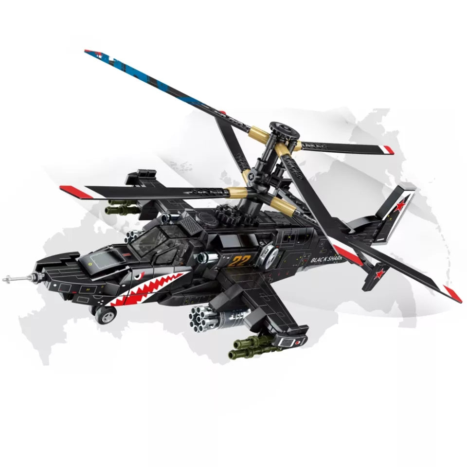 Russian Air Force Ka-50 "Black Shark" Attack Helicopter