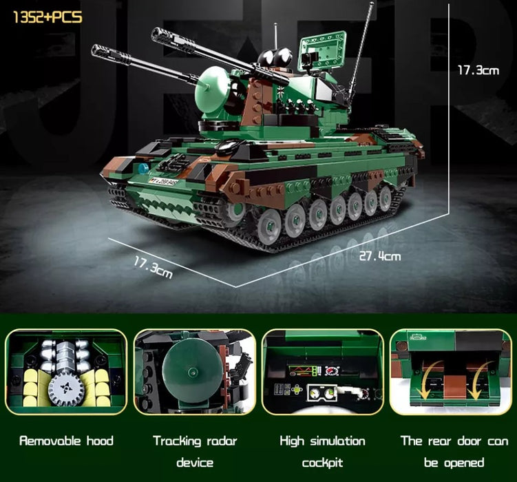 German Bundeswehr Flakpanzer Gepard 'SPAAG'