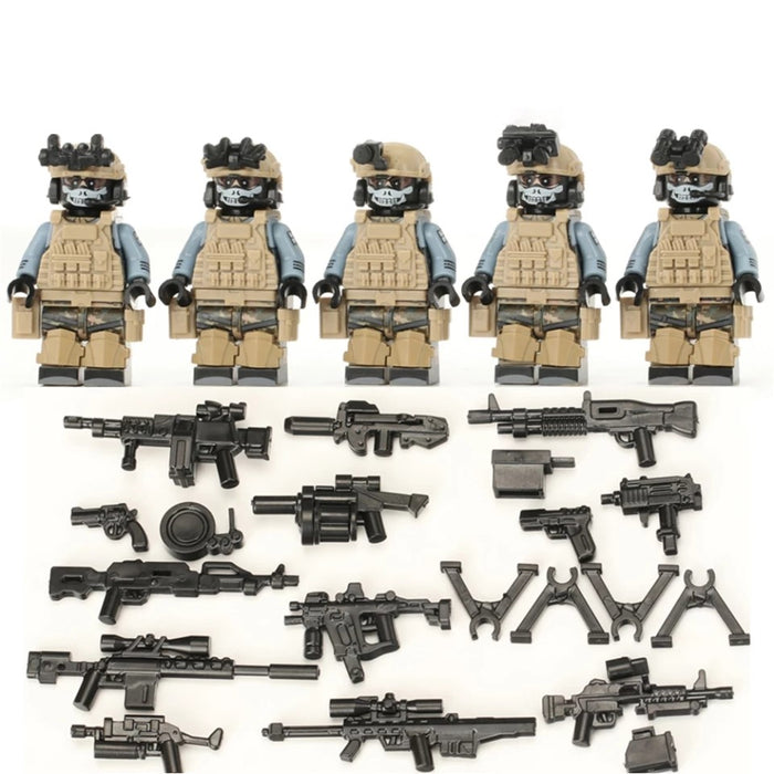 British SAS (Special Air Service) Squad x5