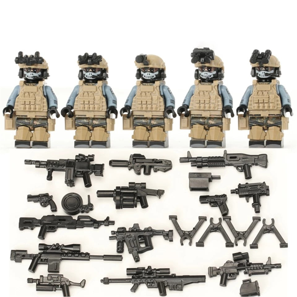 British SAS (Special Air Service) Squad x5