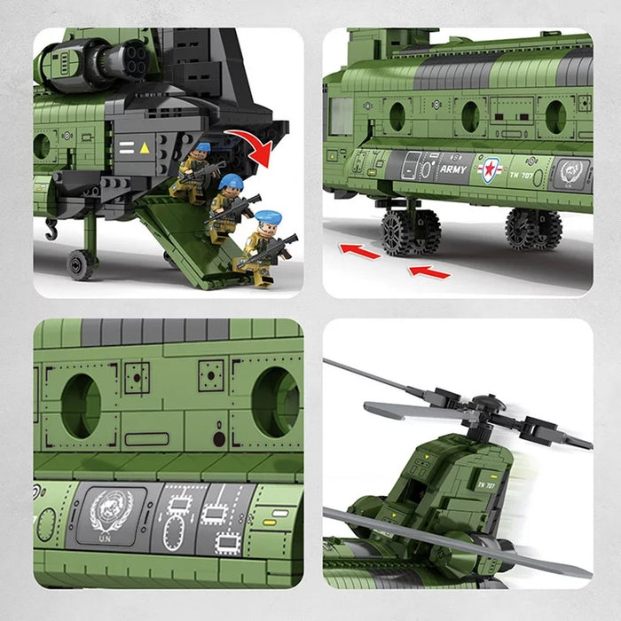 US Army CH-47 Chinook Transport Helicopter