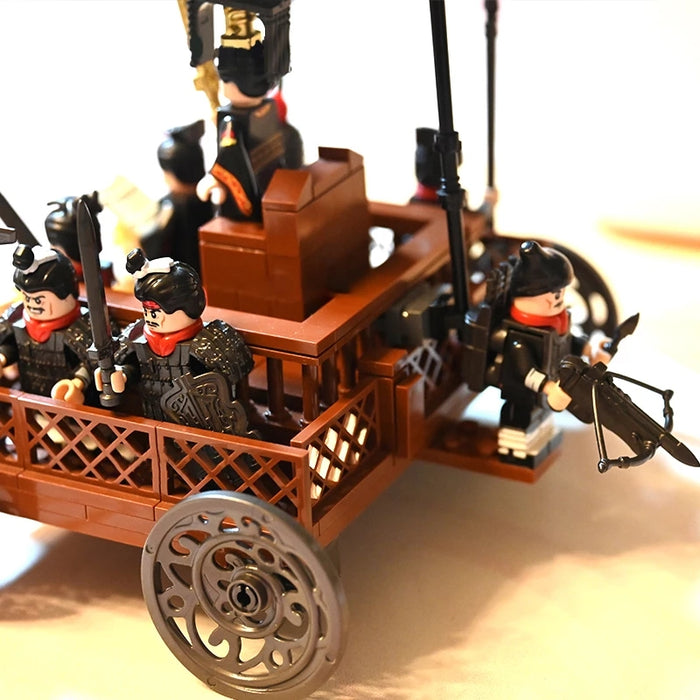 Qin Dynasty Emperors Carriage build MOC kit