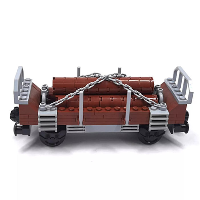 Heavy Train Railroad Carriage