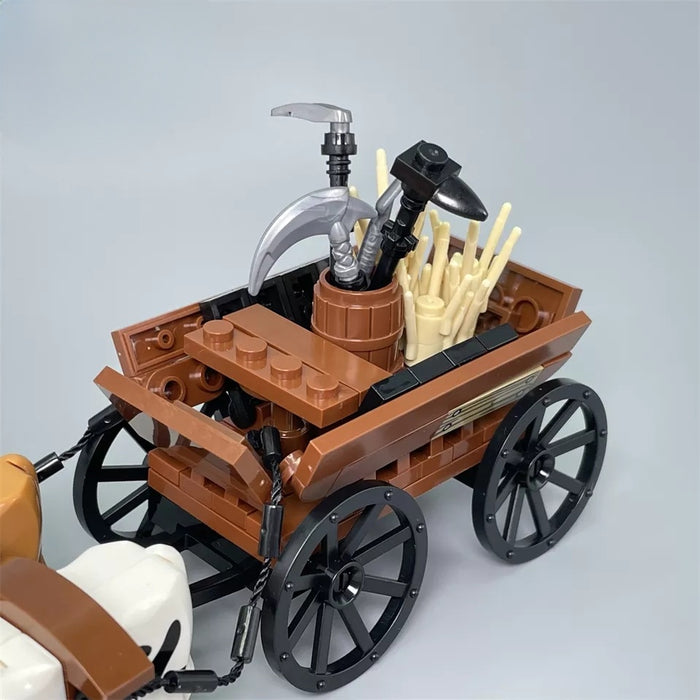 Ox draft animal cart farm supplies