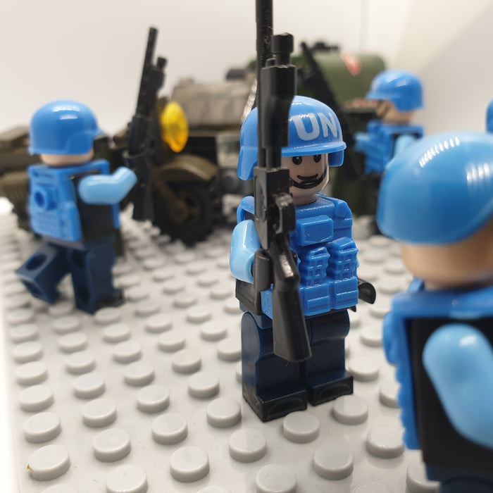 custom lego UN Peacekeepers