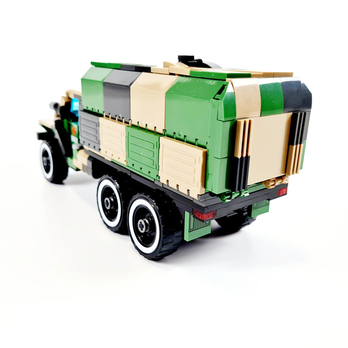 Custom brick built Ural 375 Cargo truck Kit
