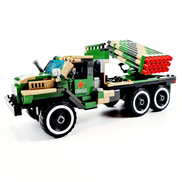 Soviet Paratroopers BM-21 Grad