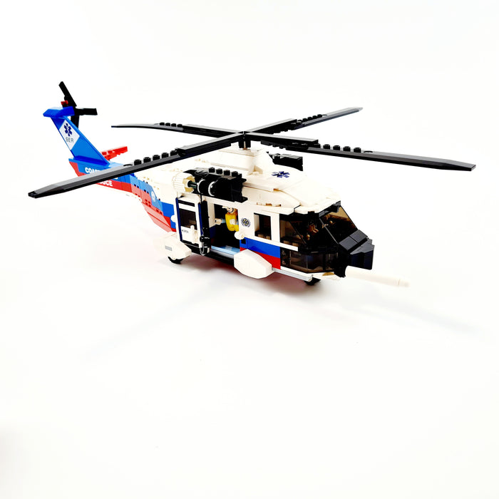 Custom brick built MH-60 Jayhawk Helicopter