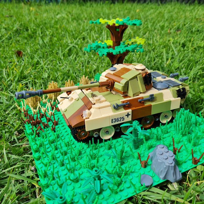 WW2 German panther tank MOC kit