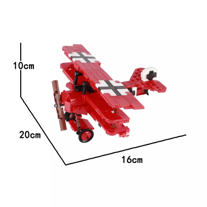WW1 German Fokker Dr.I "Red Barron" Fighter